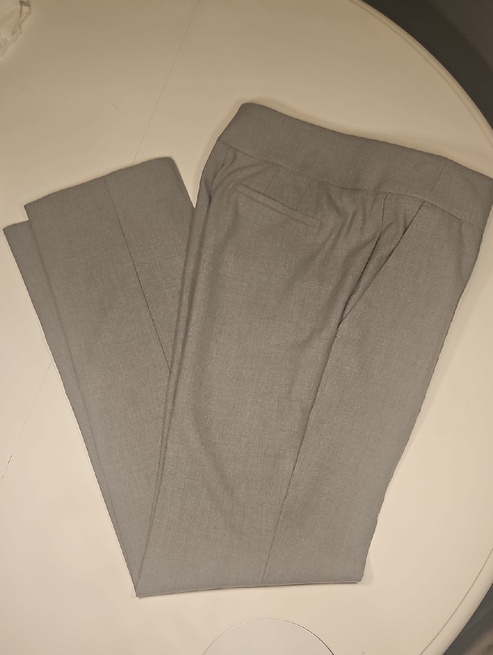 LOFT Women's Light Gray Dress Pants